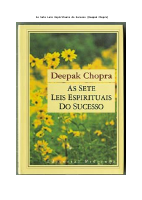 As Sete Leis Espirituais do Sucesso - Deepak Chopra.pdf